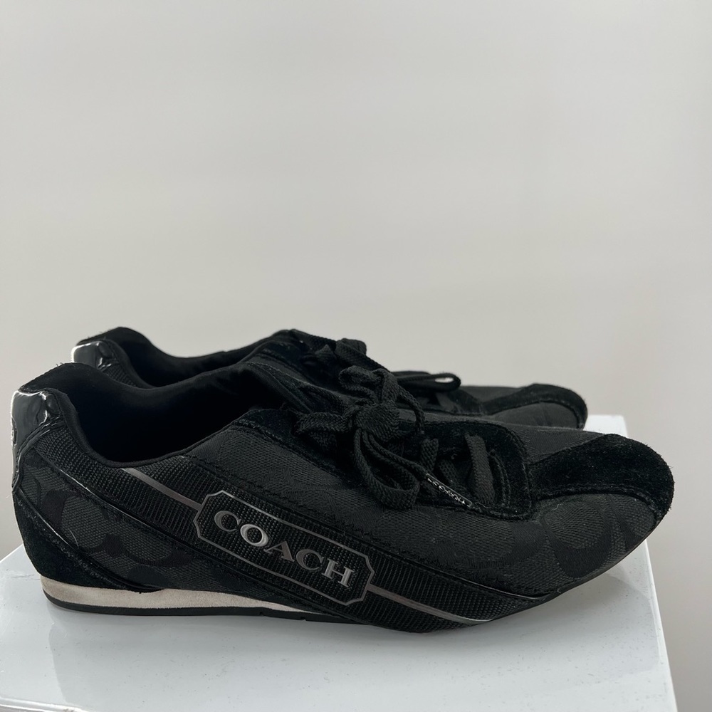 Coach Hilary Black Sneakers Ladies 7M